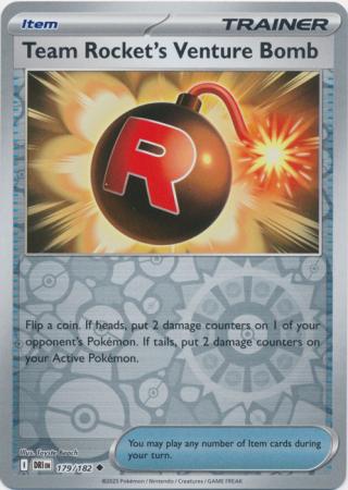 179/182 - Team Rocket's Venture Bomb RH - Destined Rivals