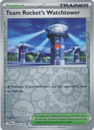 180/182 - Team Rocket's Watchtower RH - Destined Rivals