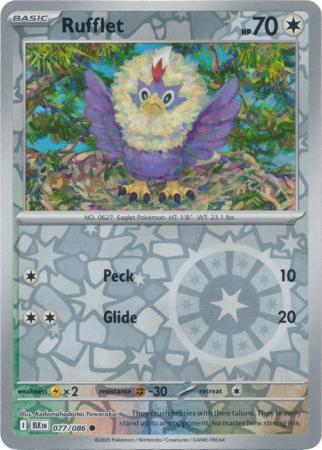 077/086 - Rufflet RH - Black Bolt