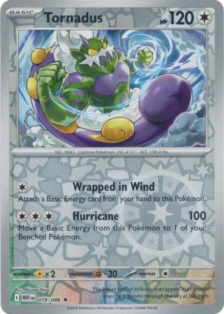 078/086 - Tornadus RH - White Flare
