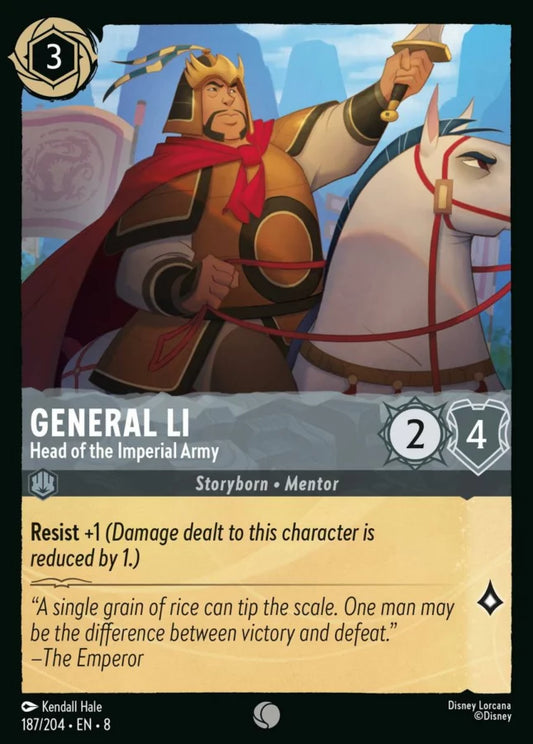 187/204 - General Li – Head of the Imperial Army - Reign of Jafar