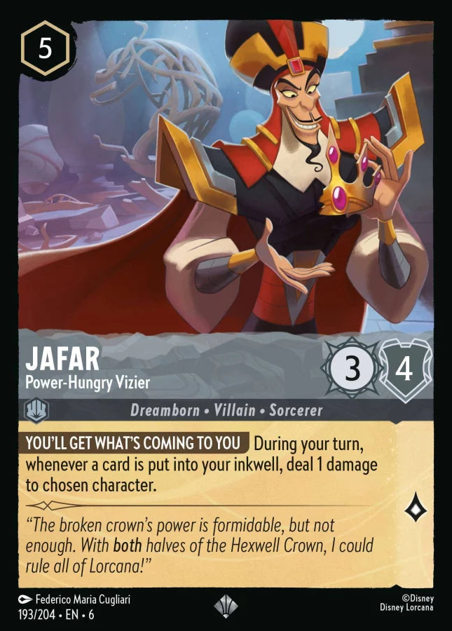 193/204 - Jafar - Power-Hungry Vizier - Azurite Sea