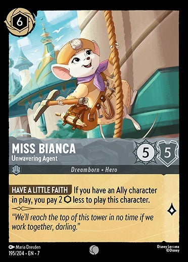 195/204 - Miss Bianca - Unwavering Agent - Archazia's Island