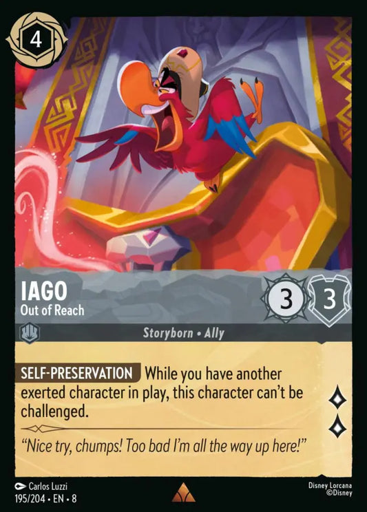 195/204 - Iago – Out of Reach - Reign of Jafar