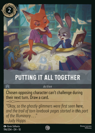 196/204 - Putting It All Together - Cold Foil - Whisper in the Wind