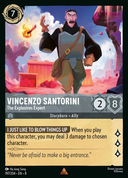 197/204 - Vincenzo Santorini – The Explosives Expert - Reign of Jafar