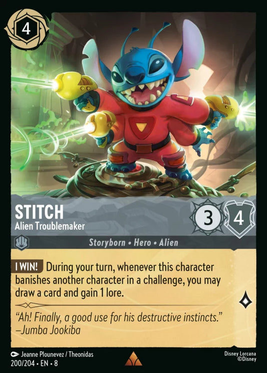 200/204 - Stitch – Alien Troublemaker - Reign of Jafar