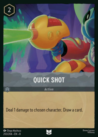 203/204 - Quick Shot - Cold Foil - Reign of Jafar