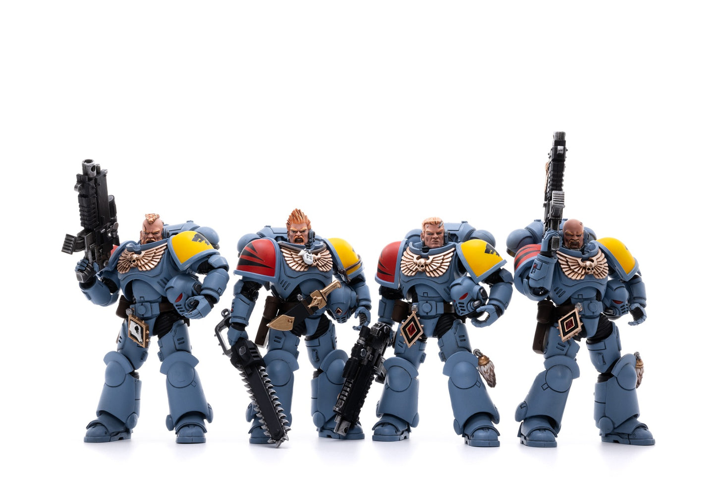 Warhammer Collectibles: 1/18 Scale Space Wolves Battle Hunter Pack