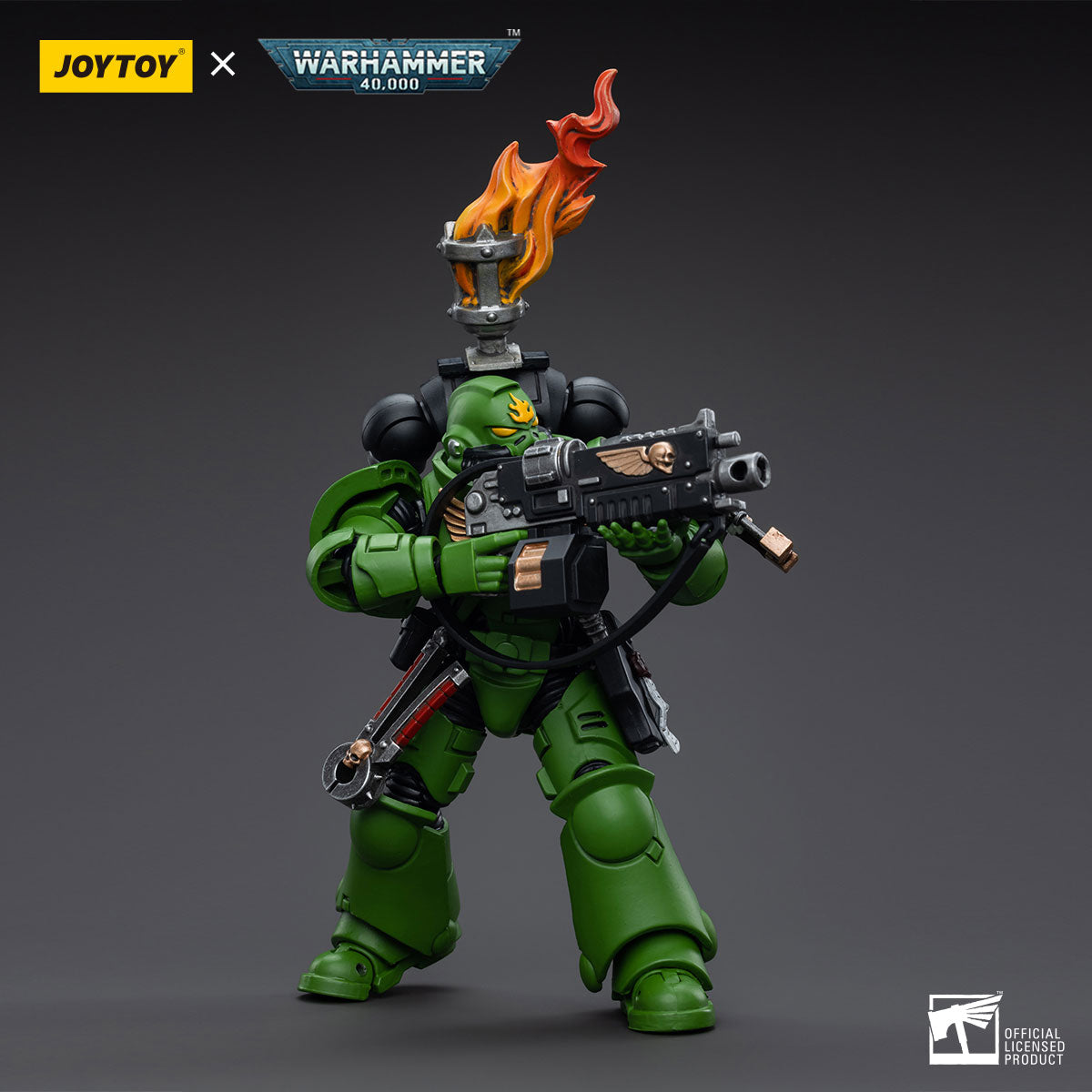 Warhammer Collectibles: 1/18 Scale Salamanders Intercessors Sergeant Tsek'gan