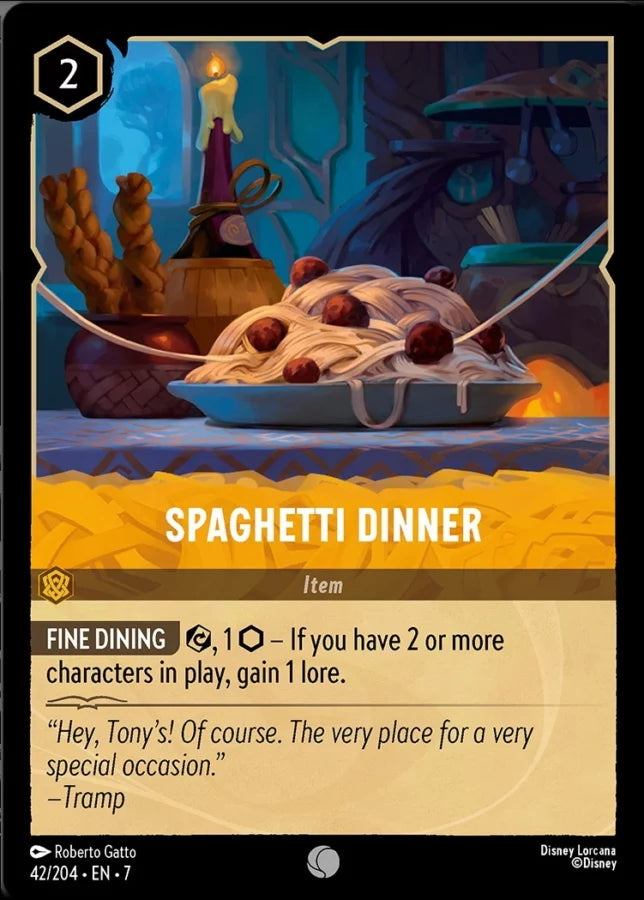 042/204 - Spaghetti Dinner - Archazia's Island