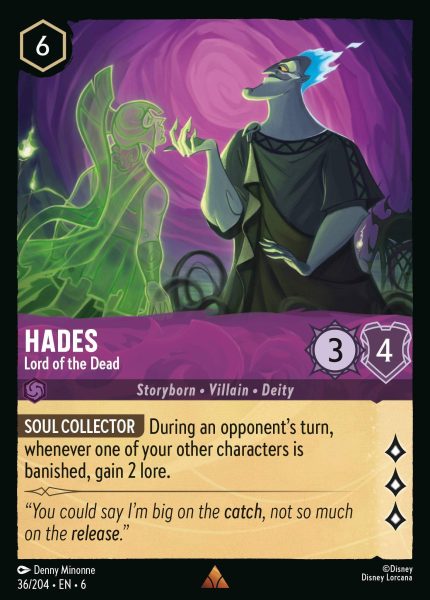 036/204 - Hades - Ruler of the Underworld - Azurite Sea
