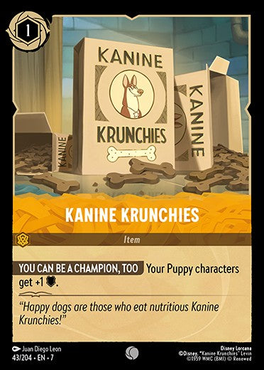 043/204 - Kanine Krunchies - Archazia's Island