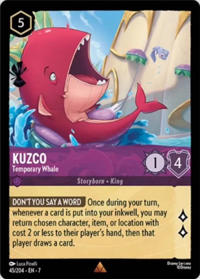 045/204 - Kuzco - Temporary Whale - Archazia's Island