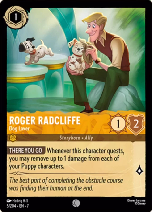 005/204 - Roger Radcliffe - Dog Lover - Archazia's Island