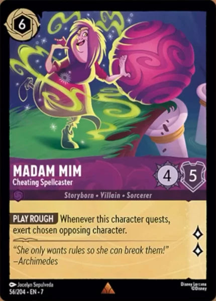 056/204 - Madam Mim - Cheating Spellcaster - Archazia's Island