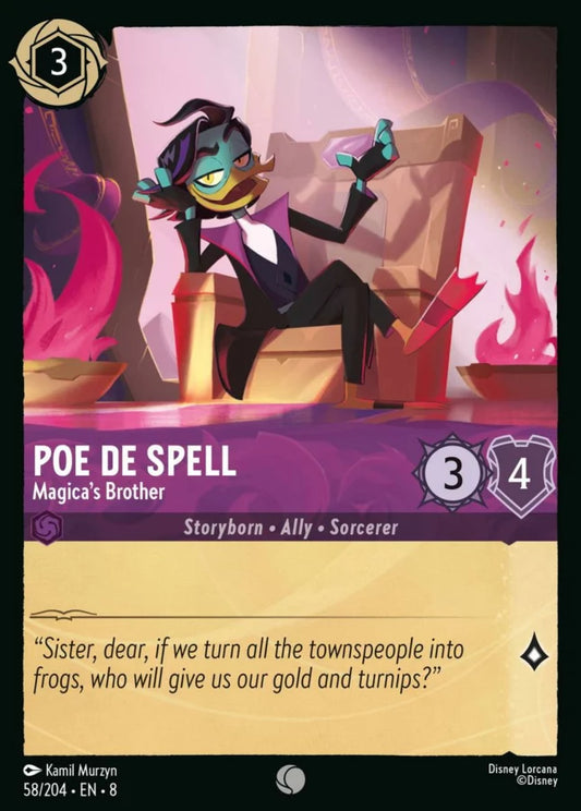 058/204 - Poe De Spell – Magica’s Brother - Reign of Jafar