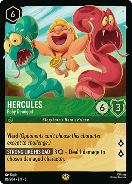 086/204 - Hercules - Baby Demigod - Azurite Sea