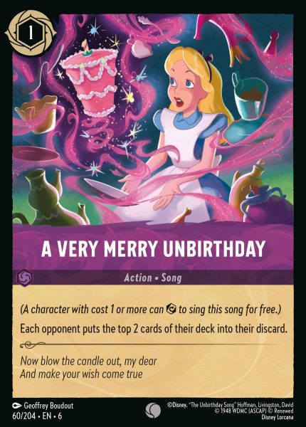 060/204 - A Very Merry Unbirthday - Azurite Sea