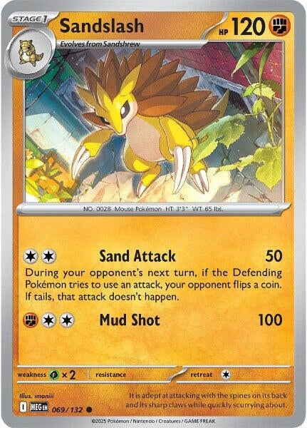 069/132 - Sandslash - Mega Evolution