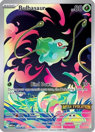 133/132 - Bulbasaur Mega Evolution - Mega Evolution