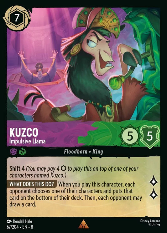 067/204 - Kuzco – Impulsive Llama - Reign of Jafar