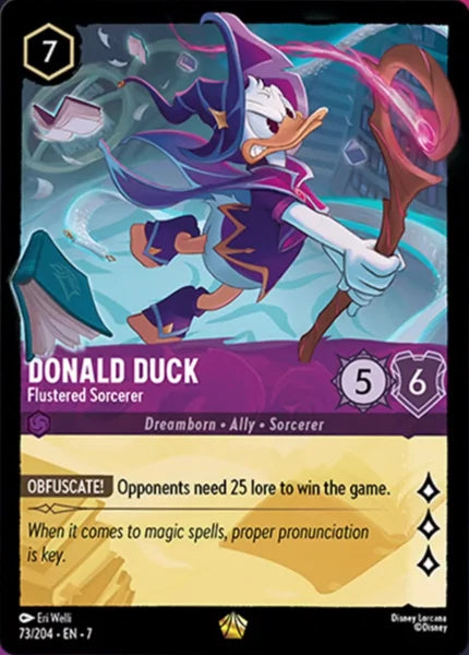 073/204 - Donald Duck - Flustered Sorcerer - Archazia's Island