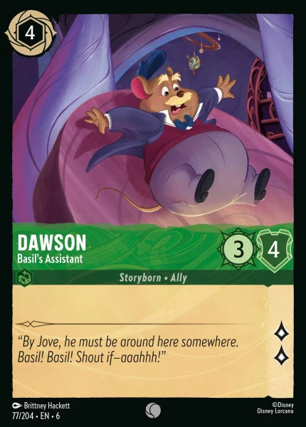 077/204 - Dawson - Basil’s Assistant - Azurite Sea