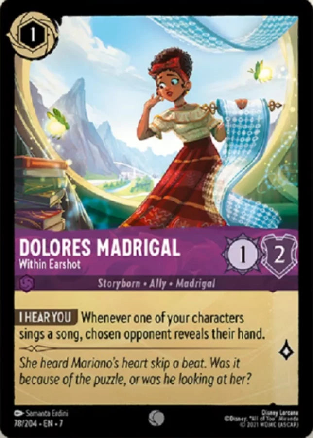 078/204 - Dolores Madrigal - Within Earshot - Archazia's Island