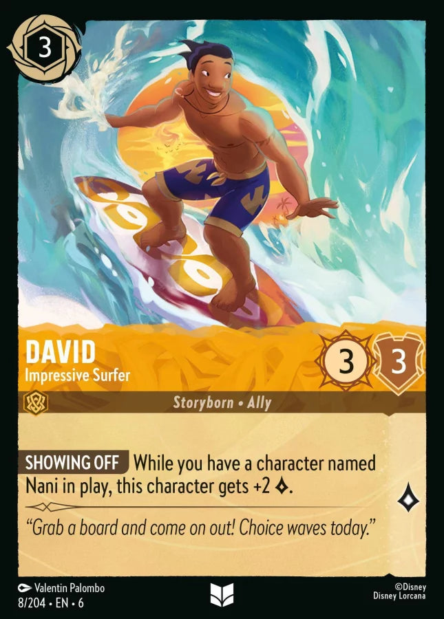 008/204 - David - Impressive Surfer - Azurite Sea