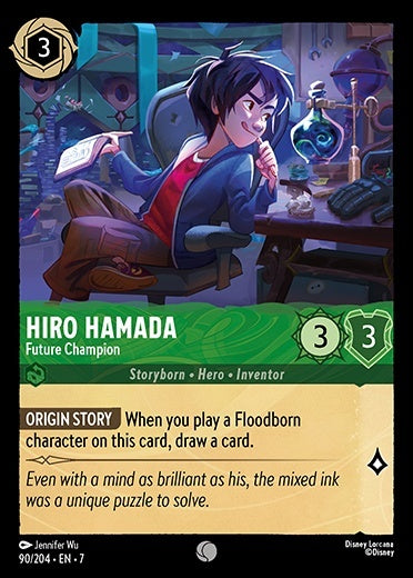 090/204 - Hiro Hamada - Future Champion - Archazia's Island