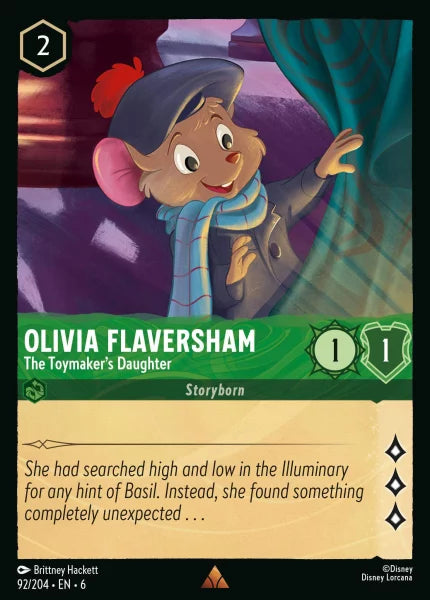 092/204 - Olivia Flaversham - The Toymakers Daughter - Azurite Sea