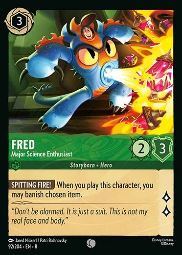 092/204 - Fred – Major Science Enthusiast - Reign of Jafar