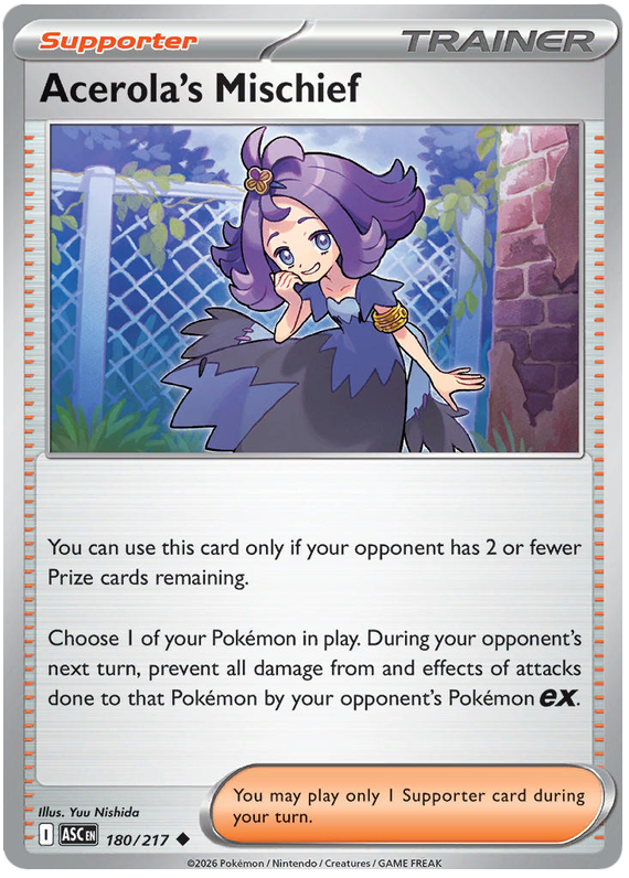 180/217 - Acerola’s Mischief - Ascended Heroes