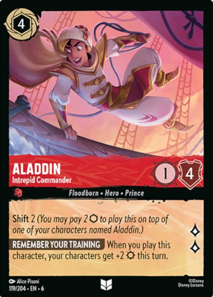 119/204 - Aladdin - Intrepid Commander - Azurite Sea