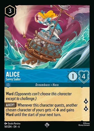 161/204 - Alice - Savvy Sailor - Azurite Sea