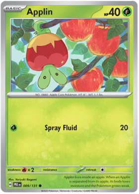 009/131 - Applin - Prismatic Evolutions