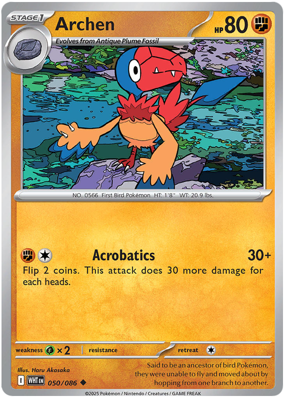 050/086 - Archen - White Flare