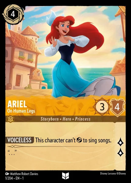 001/204 - Ariel - On Human Legs - The First Chapter