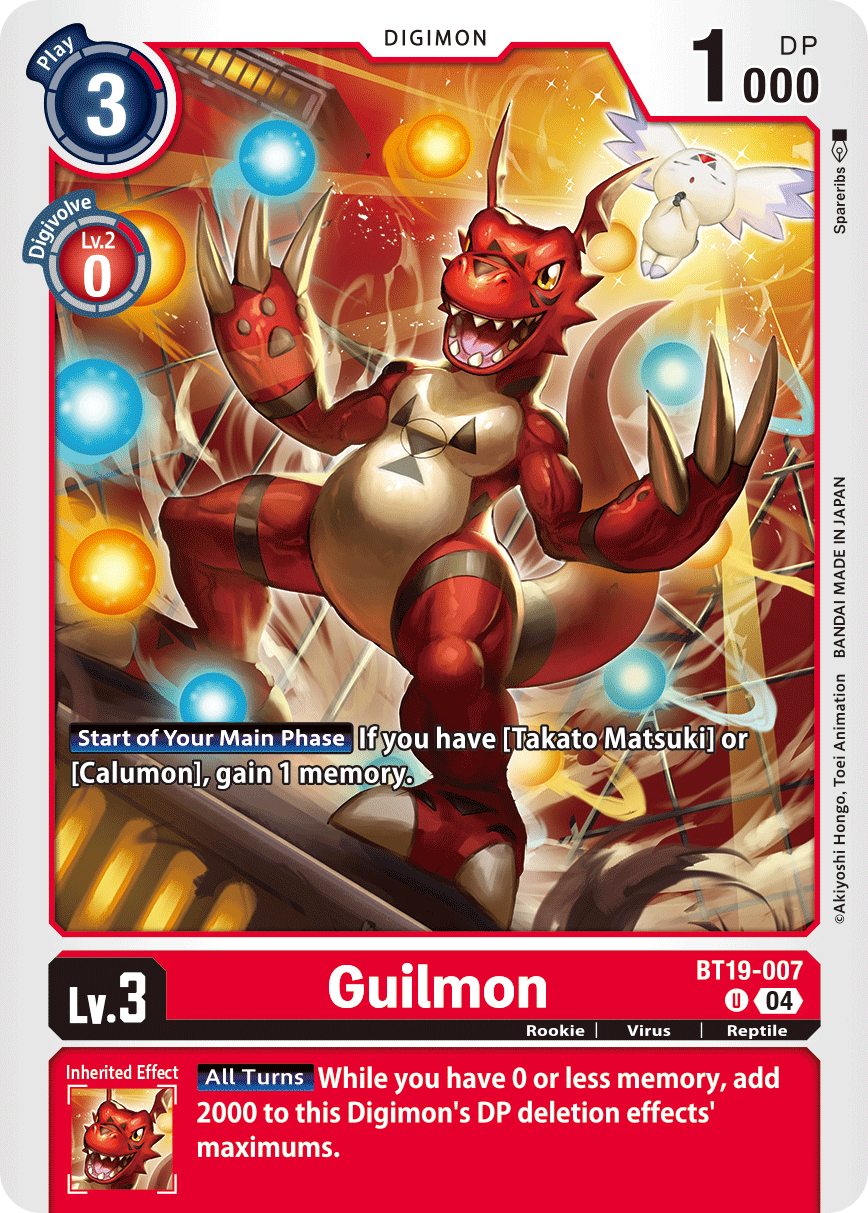 BT19-007UC Guilmon