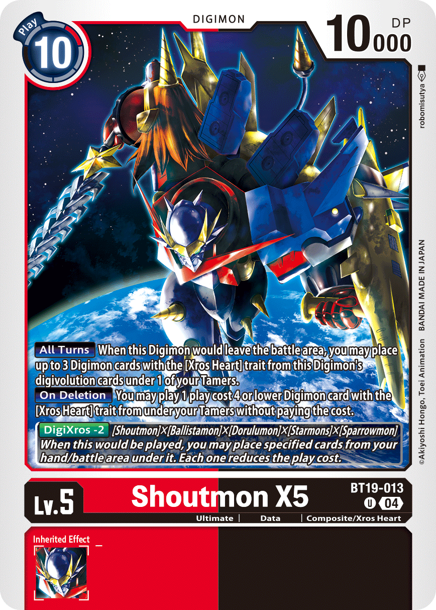 BT19-013UC Shoutmon X5