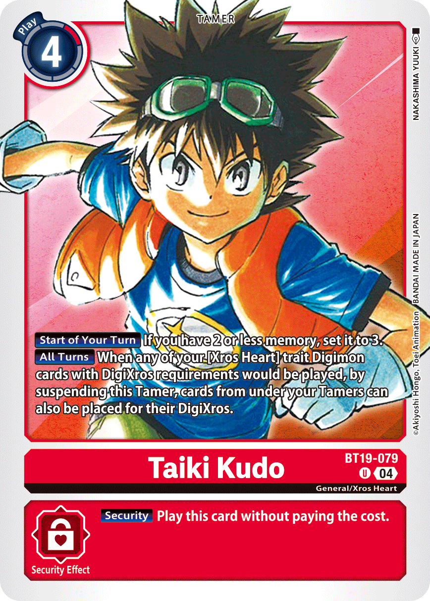 BT19-079UC Taiki Kudo