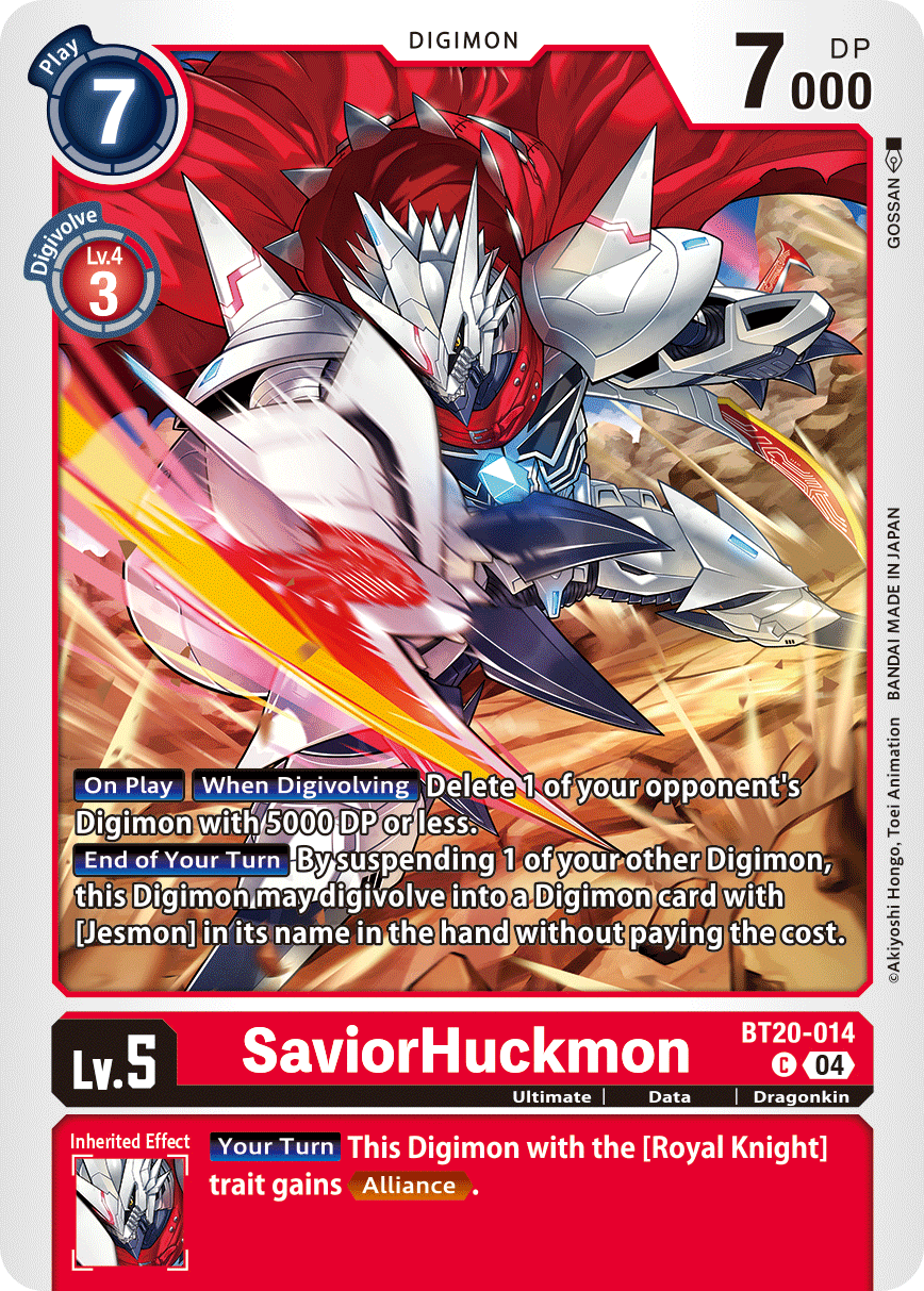 BT20-014C SaviorHuckmon