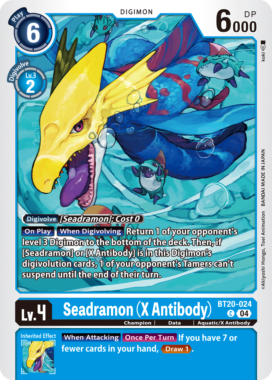 BT20-024C Seadramon (X Antibody)