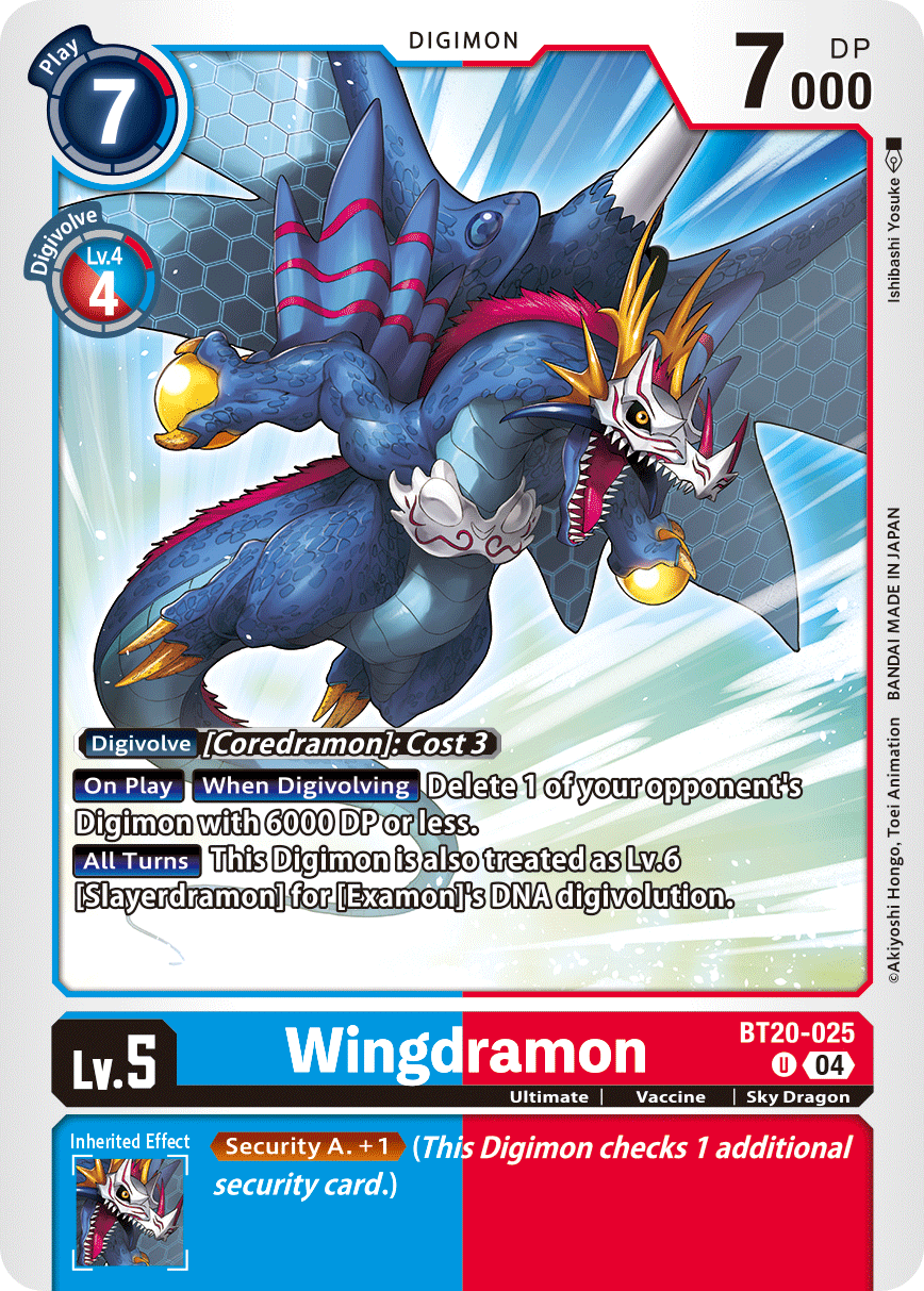 BT20-025UC Wingdramon