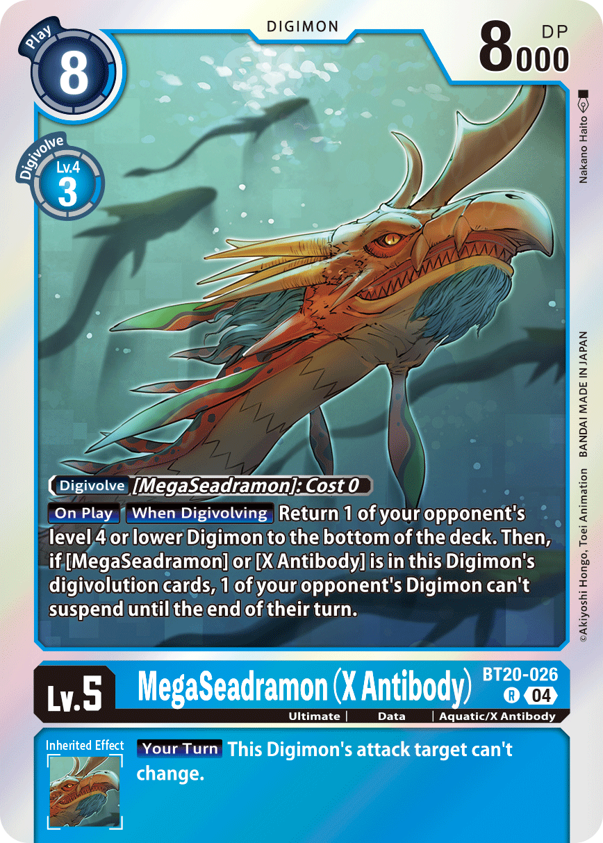 BT20-026R MegaSeadramon (X Antibody)