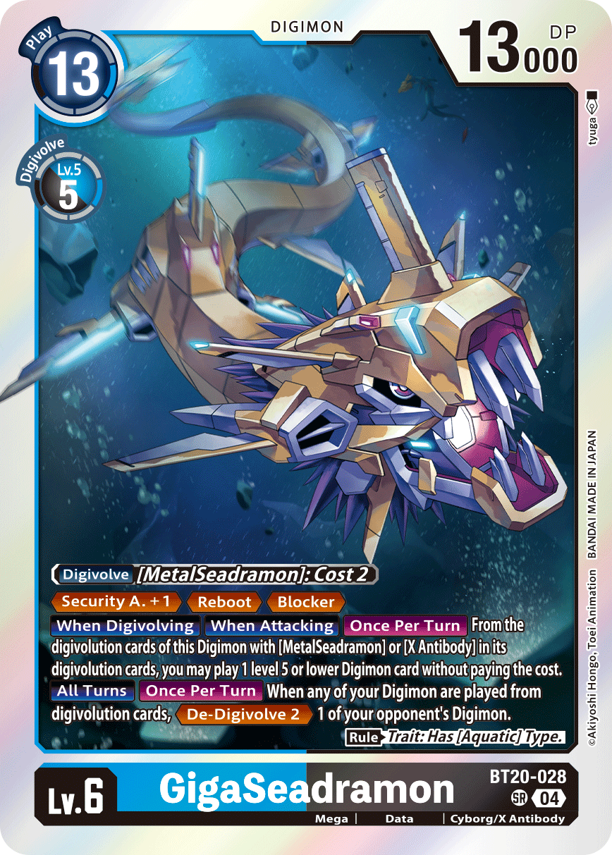 BT20-028SR GigaSeadramon