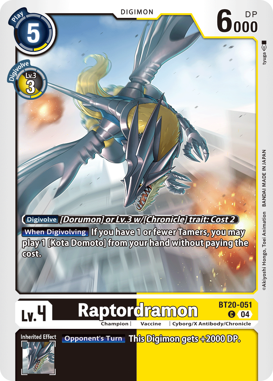 BT20-051C Raptordramon
