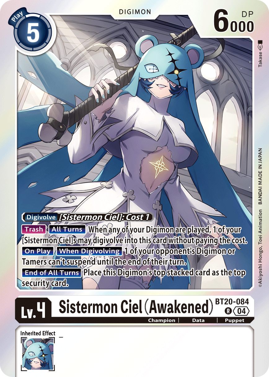 BT20-084R Sistermon Ciel (Awakened)