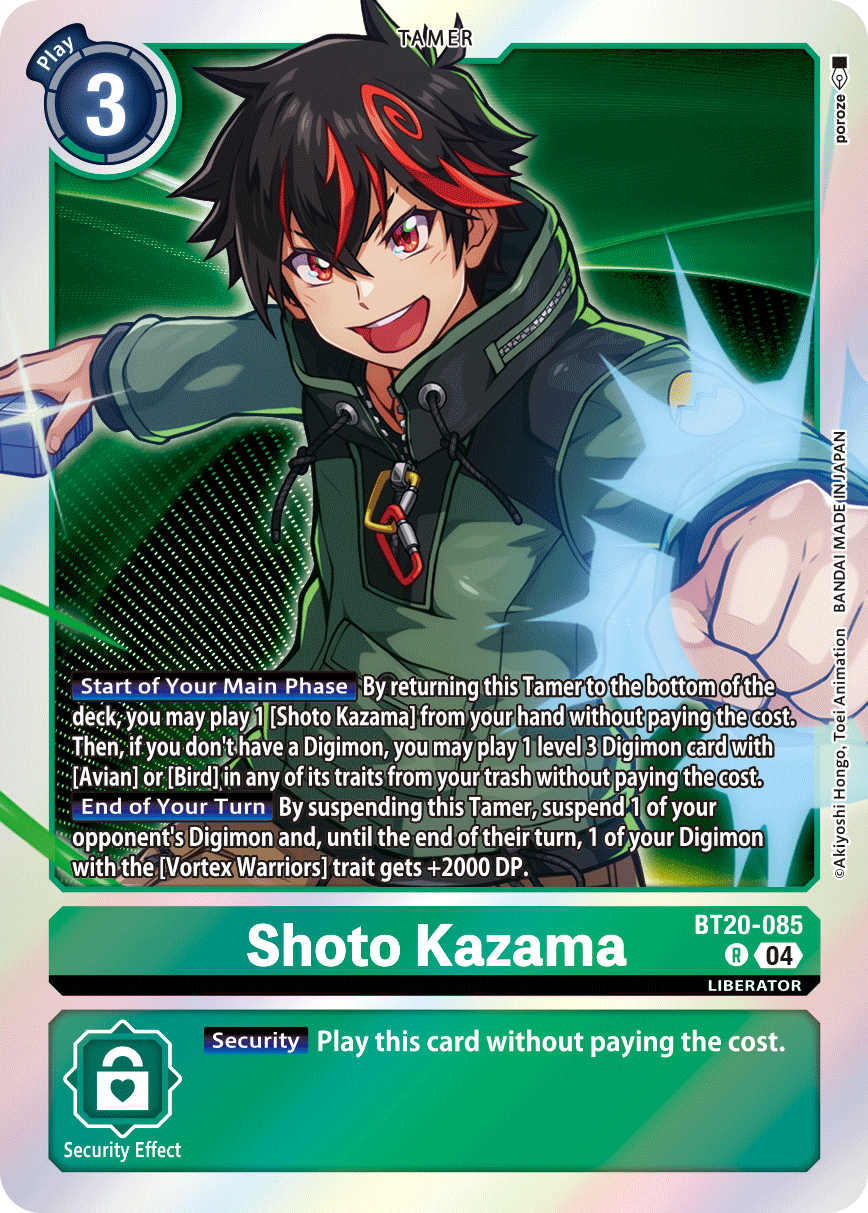 BT20-085R Shoto Kazama